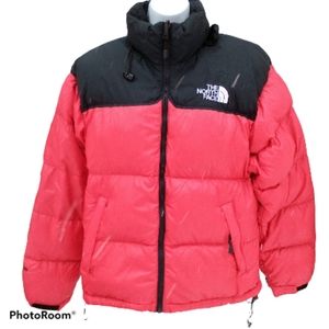 The North Face Vintage Men's Nuptse Quilted Goose Down 700 Coat Size Med…